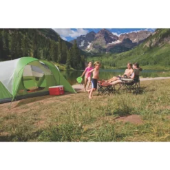 Coleman 6-Person Montana™ Cabin Camping Tent With Extended Awning -Coleman Shop 2000001593 LS