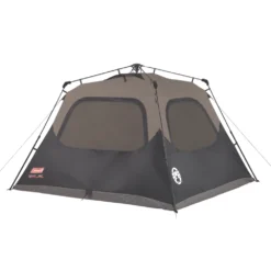 Coleman 4-Person Cabin Camping Tent With Instant Setup -Coleman Shop 2000018017 rear new r 1