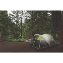 Coleman 6-Person Steel Creek™ Fast Pitch™ Dome Camping Tent With Screen Room, Green -Coleman Shop 2000018059 active