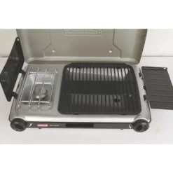 Coleman Deluxe Tabletop Propane 2-in-1 Grill/Stove, 2-Burner -Coleman Shop 2000020925 r 06