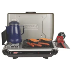 Coleman Deluxe Tabletop Propane 2-in-1 Grill/Stove, 2-Burner -Coleman Shop 2000020925 r 12