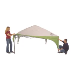 Coleman 10 X 10 Canopy Sun Shelter With Instant Setup -Coleman Shop 2000023970 setup 2