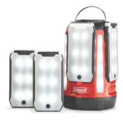Coleman Quad® Pro 800L LED Lantern -Coleman Shop 2000030727 coleman lantern quad pro multi panel c004 red straight on 5