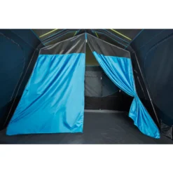 Coleman 10-Person Dark Room Instant Cabin Tent With Rainfly -Coleman Shop 2000032730 coleman dark room tent 10p room divider green turquoise detail 1