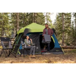 Coleman 10-Person Dark Room Instant Cabin Tent With Rainfly -Coleman Shop 2000032730 DARKROOM 2197
