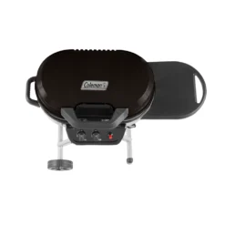 Coleman RoadTrip® 225 Portable Stand-Up Propane Grill -Coleman Shop 2000033048 225 Stand Up Coleman Black Overhead on Grill Closed20copy