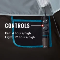 Coleman OneSource™ Rechargeable 4-Person Camping Dome Tent With Airflow System & LED Lighting -Coleman Shop 2000035457 OneSource ATF 8 1