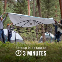 Coleman OneSource™ 10 X 10 Canopy Shelter With LED Lighting & Rechargeable Battery -Coleman Shop 2000035460 OneSource ATF 6 1