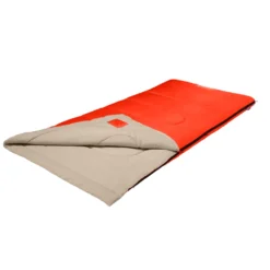 Coleman Oak Point™ 30 Big And Tall Sleeping Bag, Orange -Coleman Shop 2000035890 Coleman 2020 US Angled RET Open20sleeping20bag