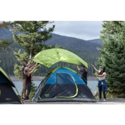 Coleman 4-Person Dark Room Sundome Tent -Coleman Shop 2018 Montana 455 Lifestyle