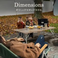 Coleman Living Collection Folding Table -Coleman Shop 2149987 LivingCollection FoldingTable ATF5