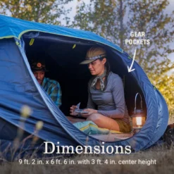 Coleman 4-Person Camp Burst™ Pop-Up Tent With Dark Room™ Technology -Coleman Shop 2155649 ATF5