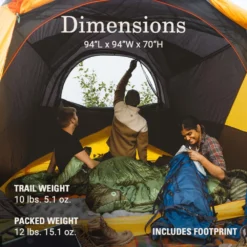 Coleman PEAK1™ 4-Person Dome Tent​ -Coleman Shop 2155774 ATF6