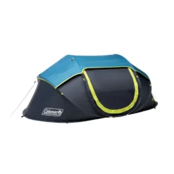 Coleman 2-Person Camp Burst⢠Pop-Up Tent With Dark Room⢠Technology