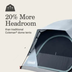 Coleman Skydome™ 4-Person Camping Tent With LED Lighting -Coleman Shop 2155787 ATF4