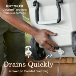 Coleman Atlas Series 100-Quart Marine Cooler With Wheels -Coleman Shop 2156016 ATF4