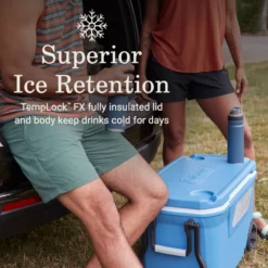 Coleman Atlas Series 62-Quart Wheeled Cooler With Wheels -Coleman Shop 2156019 ATF2