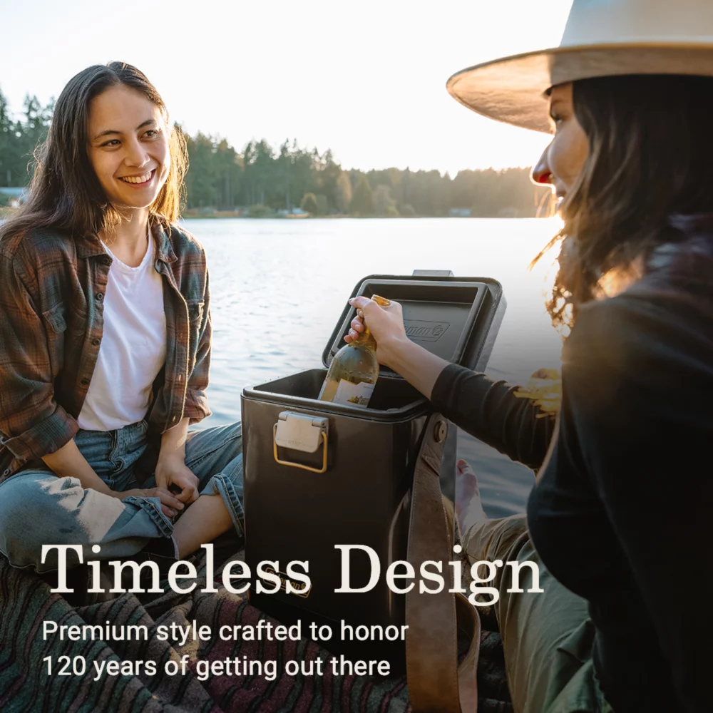 Coleman 1900 Collection™ 11-Quart Steel Belted® Cooler 4 Coleman 1900 Collection™ 11-Quart Steel Belted® Cooler - Image 2