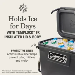 Coleman Convoy™ Series 65-Quart Cooler With Wheels -Coleman Shop 2156115 ATF3