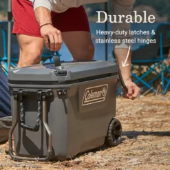 Coleman Convoy™ Series 65-Quart Cooler With Wheels -Coleman Shop 2156115 ATF4