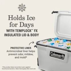 Coleman Convoy™ Series 100-Quart Cooler With Wheels 10 Coleman Convoy™ Series 100-Quart Cooler With Wheels -Coleman Shop 2156118 ATF3