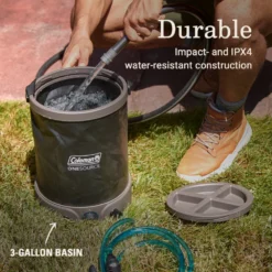 Coleman OneSource Rechargeable Built-In Pump Camp Shower Sprayer -Coleman Shop 2156373 ATF3