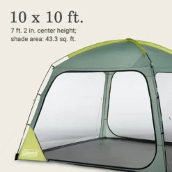 Coleman Skyshade™ 10 X 10 Screen Dome Canopy -Coleman Shop 2156413 ShelterSkyshadeScreendome10x10 Moss ATF6