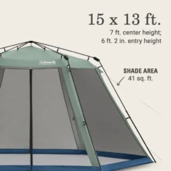 Coleman Skylodge™ 15 X 13 Instant Screen Canopy Tent -Coleman Shop 2156417 ShelterSkylodgeScreenhouse 15x13 ATF6