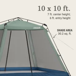 Coleman Skylodge™ 10 X 10 Instant Screen Canopy Tent -Coleman Shop 2156423 ShelterSkylodgeScreenhouse 10x10 ATF6