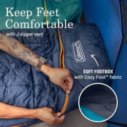 Coleman Big Bay™ 20° Big & Tall Contour Sleeping Bag -Coleman Shop 2158165 ATF6