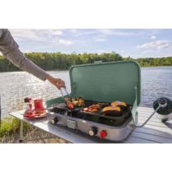 Coleman Cascade™ Stove Grill & Griddle Accessory -Coleman Shop Cascade 3in1 Stove PPN HickoryMoss 2157356 Var2 0002 1