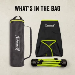 Coleman Mantis Space-Saving Full-Size Low-Profile Chair -Coleman Shop Coleman 2000037227 LowProfileChair ATF8