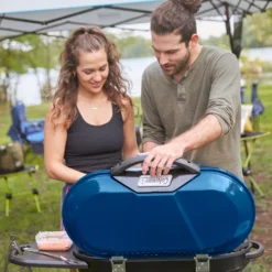 Coleman RoadTrip® X-Cursion 2 Burner Propane Gas Portable Grill -Coleman Shop Coleman 2000037242 X CursionGrill Blue ATF8