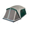 Coleman Skylodge™ 12-Person Camping Tent With Screen Room, Evergreen -Coleman Shop Coleman 2000037538 Skylodge ScreenRoom 12P ATF1