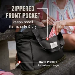 Coleman Outlander™ 20-Can Soft Cooler Tote -Coleman Shop Coleman 2000037591 Outlander Black 20Can ATF4