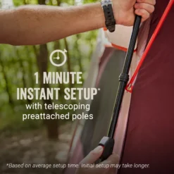 Coleman Skylodge™ 8-Person Instant Camping Tent, Blackberry -Coleman Shop Coleman 2000038276 Skylodge Instant 8P Blackberry ATF2 1