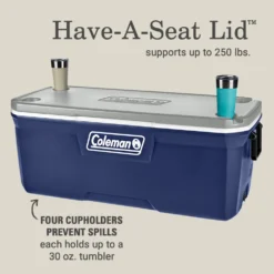 Coleman 316 Series™150-Quart Hard Cooler -Coleman Shop Coleman 316 150QuartChest Twilight ATF3