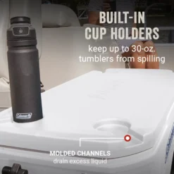 Coleman 316 Series™ 100-Quart Marine Wheeled Cooler -Coleman Shop Coleman 316 Series 100QT Marine ATF5