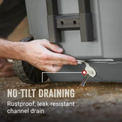 Coleman 316 Series™ 65-Quart Wheeled Cooler -Coleman Shop Coleman 316 Series 65QT Rock ATF7