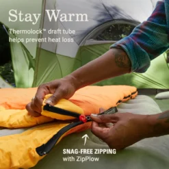 Coleman Arch Bay™ 15°F Big & Tall Sleeping Bag 11 Coleman Arch Bay™ 15°F Big & Tall Sleeping Bag -Coleman Shop Coleman ArchBay SleepingBags 15F Daffodil BT ATF4