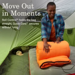 Coleman Arch Bay™ 15°F Big & Tall Sleeping Bag 13 Coleman Arch Bay™ 15°F Big & Tall Sleeping Bag -Coleman Shop Coleman ArchBay SleepingBags 15F Daffodil BT ATF6