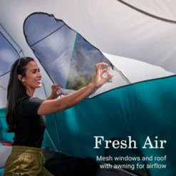 Coleman Blue Springs II™ 8-Person Camping Tent -Coleman Shop Coleman BlueSpringsTents 8P StormGray ATF6