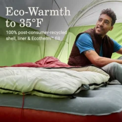 Coleman Flatlands™ 35°F Big & Tall Sleeping Bag -Coleman Shop Coleman Flatlands SleepingBags 35F Sand BT ATF3