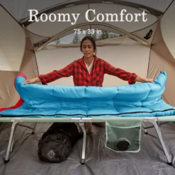 Coleman Flatlands™ 40°F Sleeping Bag -Coleman Shop Coleman Flatlands SleepingBags 40F MediterraneanBlue ATF5