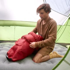 Coleman Flatlands™ 45°F Big & Tall Sleeping Bag -Coleman Shop Coleman Flatlands SleepingBags 45F Red BT ATF6