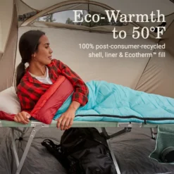 Coleman Flatlands™ 50°F Sleeping Bag -Coleman Shop Coleman Flatlands SleepingBags 50F BlueHydrangea ATF2