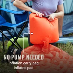 Coleman Kompact™ Premium Inflatable Camp Pad -Coleman Shop Coleman PremiumCampPad TigerLily ATF3