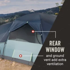 Coleman Skydome™ 8-Person Camping Tent XL, Blue Nights -Coleman Shop Coleman Skydome XL 8P BlueNights ATF5