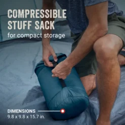 Coleman Kompact™ 20°F Rectangle Sleeping Bag -Coleman Shop Coleman SleepingBagRectangle 20D Caribbean ATF3