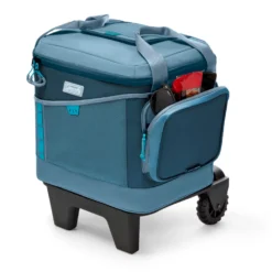 Coleman SPORTFLEX™ 42-Can Soft Cooler With Wheels, Ocean 13 Coleman SPORTFLEX™ 42-Can Soft Cooler With Wheels, Ocean -Coleman Shop Coleman SoftCoolers 2000037632 Ocean 2615 FINAL